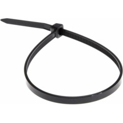 Стяжка 80мм/3.0мм, black, 100 шт APRO (CT-B380)