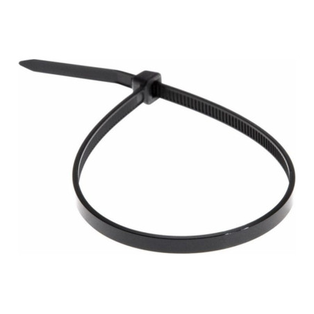 Стяжка 80мм/3.0мм, black, 100 шт APRO (CT-B380)