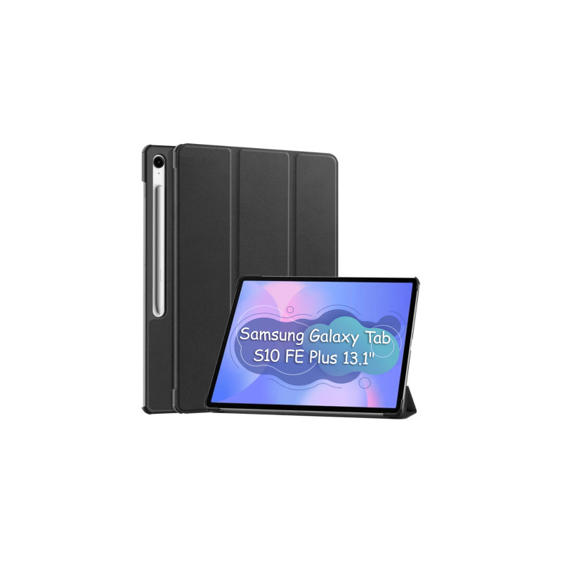 Чохол до планшета BeCover Smart Case Samsung Galaxy Tab S10 FE Plus (SM-X620/SM-X626) 13.1" Black (713381)