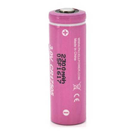 Батарейка CR17505 (size A), 3.0V 2300mah, Lithium, OEM PkCell (CR17505)