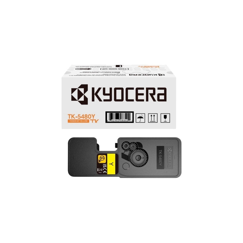 Тонер-картридж Kyocera TK-5480Y, 1,25K (1T0C22ANL0)