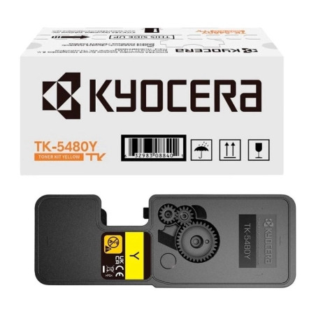 Тонер-картридж Kyocera TK-5480Y, 1,25K (1T0C22ANL0)