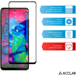 Скло захисне ACCLAB Full Glue Moto G04 Black (1283126594250)