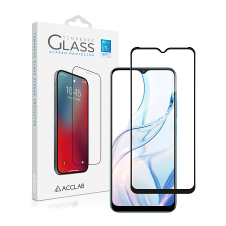 Скло захисне ACCLAB Full Glue Realme C30S Black (1283126551888)