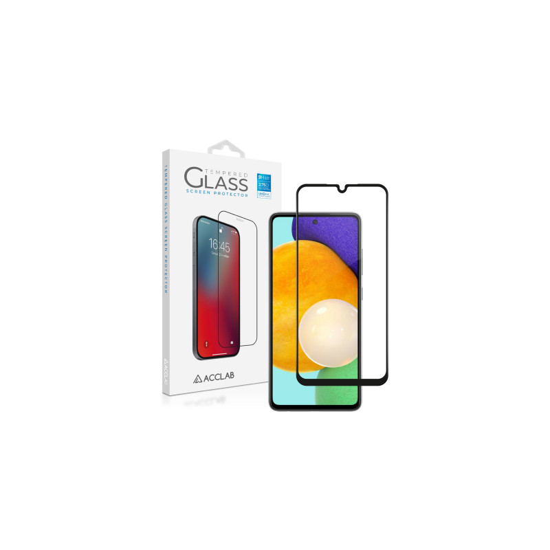 Скло захисне ACCLAB Full Glue Samsung A25 5G Black (1283126573965)