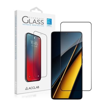 Скло захисне ACCLAB Full Glue Xiaomi Poco X6 Pro Black (1283126588679)