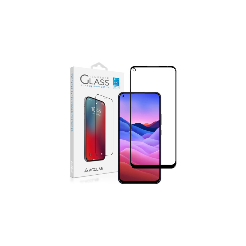 Скло захисне ACCLAB Full Glue ZTE Blade V2020 Black (1283126508912)