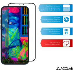 Скло захисне ACCLAB Full Glue ZTE Blade V2020 Black (1283126508912)