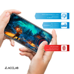 Скло захисне ACCLAB Full Glue ZTE Blade V2020 Black (1283126508912)