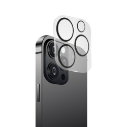 Скло захисне Intaleo Camera Lens Apple Iphone 15 Pro/15 Pro Max Black (1283126576867)