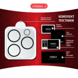 Скло захисне Intaleo Camera Lens Apple Iphone 15 Pro/15 Pro Max Black (1283126576867)