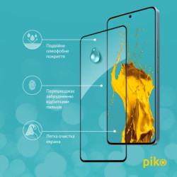 Скло захисне Piko Full Glue Xiaomi Redmi Note 13 Pro Plus 5G Black (1283126584022)