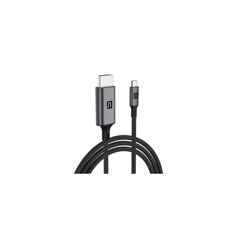 Кабель мультимедійний USB-C to HDMI M 2.0m 4K60Hz black Armorstandart (ARM76891)