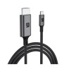 Кабель мультимедійний USB-C to HDMI M 2.0m 4K60Hz black Armorstandart (ARM76891)