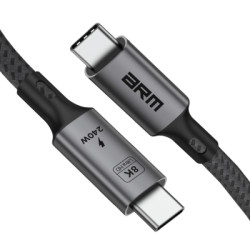 Дата кабель USB-C to USB-C 1.0m USB4 40Gbps 240W 8K60Hz black Armorstandart (ARM81921)