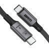 Дата кабель USB-C to USB-C 1.0m USB4 40Gbps 240W 8K60Hz black Armorstandart (ARM81921)