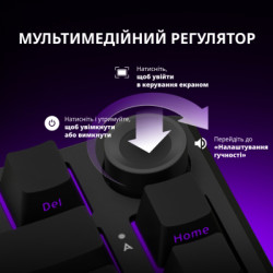 Клавіатура Lorgar KBP7075W Pro RGB Wireless/Bluetooth/USB UA Beige (LRG-KBP7075W-RT-US)