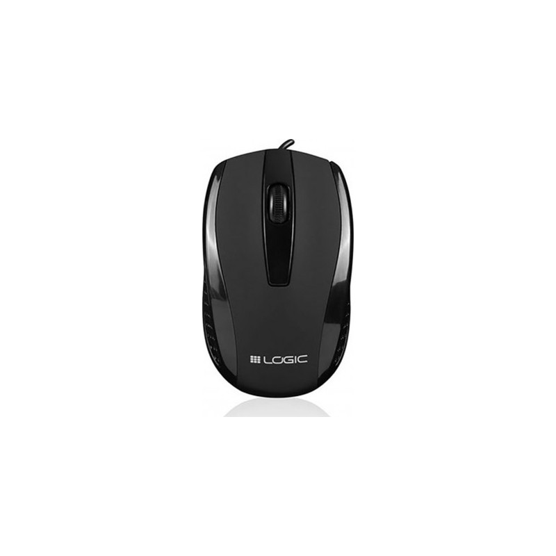Мишка Logic concept LM-31Black (M-LC-LM31W-BK)