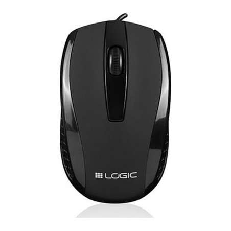 Мишка Logic concept LM-31Black (M-LC-LM31W-BK)