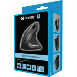 Мишка Sandberg Vertical Mouse Pro USB Black (630-14)