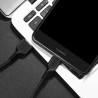 Дата кабель USB 2.0 AM to USB-C 1.0m 3A PVC X20 black HOCO (6957531068846)