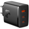 Зарядний пристрій Baseus Cube Pro Fast Charger 2C+U 65W black (P10152301113-00)