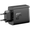 Зарядний пристрій Baseus Cube Pro Fast Charger 2C+U 65W black (P10152301113-00)