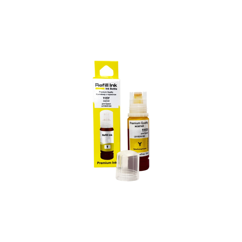 Чорнило Premium Quality Epson 115 70мл Yellow C13T07D44A (70264912)