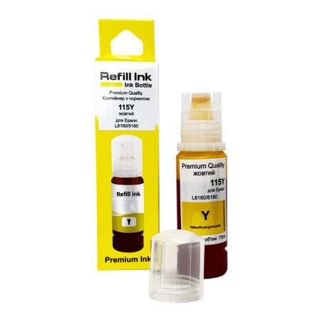 Чорнило Premium Quality Epson 115 70мл Yellow C13T07D44A (70264912)