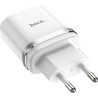 Зарядний пристрій HOCO C12Q Smart USB QC3.0 + cable USB to USB-C 18W White (6931474716309)