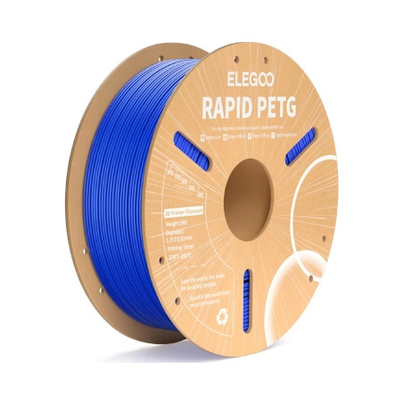 Пластик для 3D-принтера ELEGOO Rapid PETG 1кг, 1.75мм, blue (50.203.0219)
