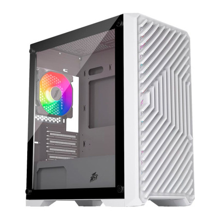 Корпус для ПК 1stPlayer T5-WH-4F1-W
