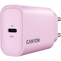 Зарядний пристрій Canyon 30CL OnCharge USB-C PD30W Pink (CNE-CHA30CLPK)