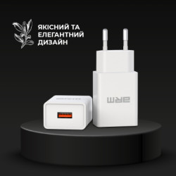 Зарядний пристрій Armorstandart AR02 Basic USB 3.1A White (ARM59714)