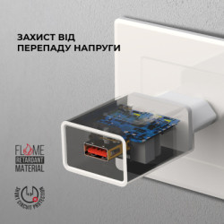 Зарядний пристрій Armorstandart AR02 Basic USB 3.1A White (ARM59714)