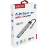 Концентратор Promate USB-C 4-in-1 порти Promate litehub-4.grey (litehub-4.grey)