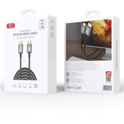 Кабель мультимедійний DisplayPort M to DisplayPort M 5.0m V1.2 XO (GB018B-DP.tranish)
