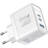 Зарядний пристрій Promate powerport-45 2xUSB-C PD + USB-A QC 45W White (powerport-45.white)