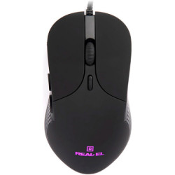 Мишка REAL-EL RM-295 USB Black (EL123200031)