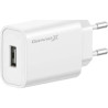 Зарядний пристрій Grand-X CH-550W Quick Charge USB QC3.0 White (CH-550W)