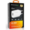 Зарядний пристрій Grand-X CH-550W Quick Charge USB QC3.0 White (CH-550W)