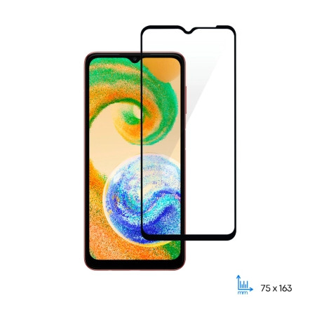 Скло захисне 2E Samsung Galaxy A04-A04s (A045-A047) 2.5D FCFG black (2E-G-A04-A04S-SMFCFG-BB)