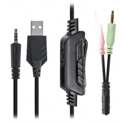 Навушники REAL-EL GDX-7620 Black (EL124100045)