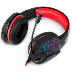 Навушники REAL-EL GDX-7750 Black/Red (EL124100048)
