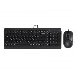 Комплект A4Tech F1512 Black (4711421957939)