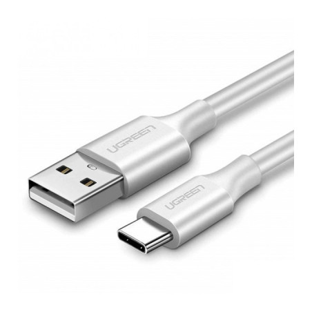 Дата кабель USB 2.0 AM to USB-C 1.5m US287 (White) Ugreen (60122)