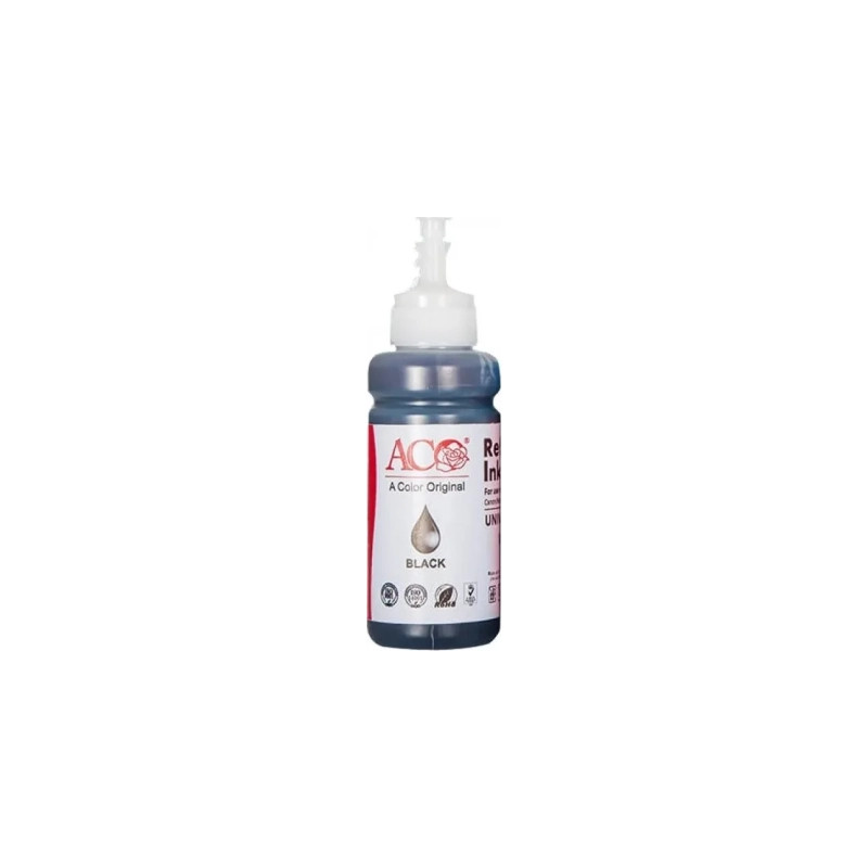Чорнило ACO HP GT51/52 Black, 70ml, InkTank/Smart Tank (ACO-AH-001-BKUN)