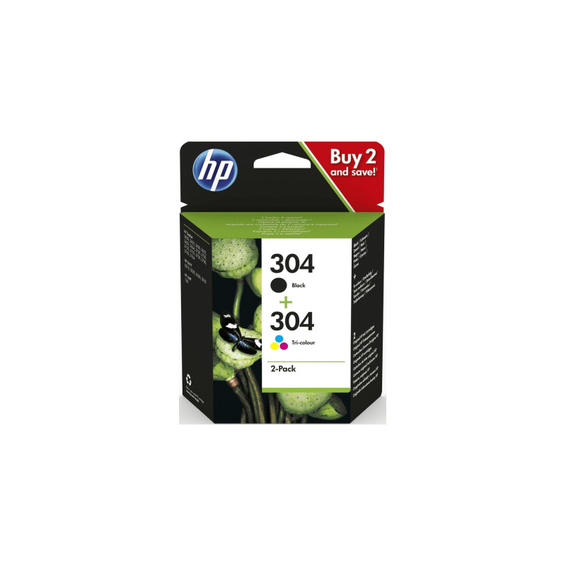 Картридж HP DJ No.304 BK,C,M,Y Multipack (3JB05AE)