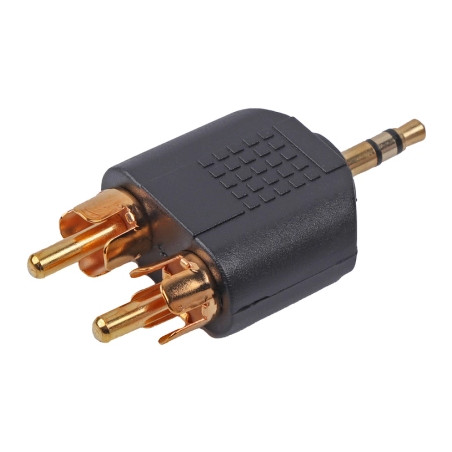 Перехідник Cablexpert 3.5mm to 2хRCA M (A-458)
