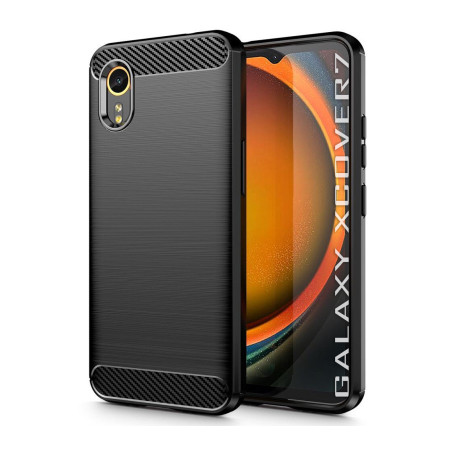 Чохол до мобільного телефона BeCover Carbon Series Samsung Galaxy Xcover7 Black (711892)